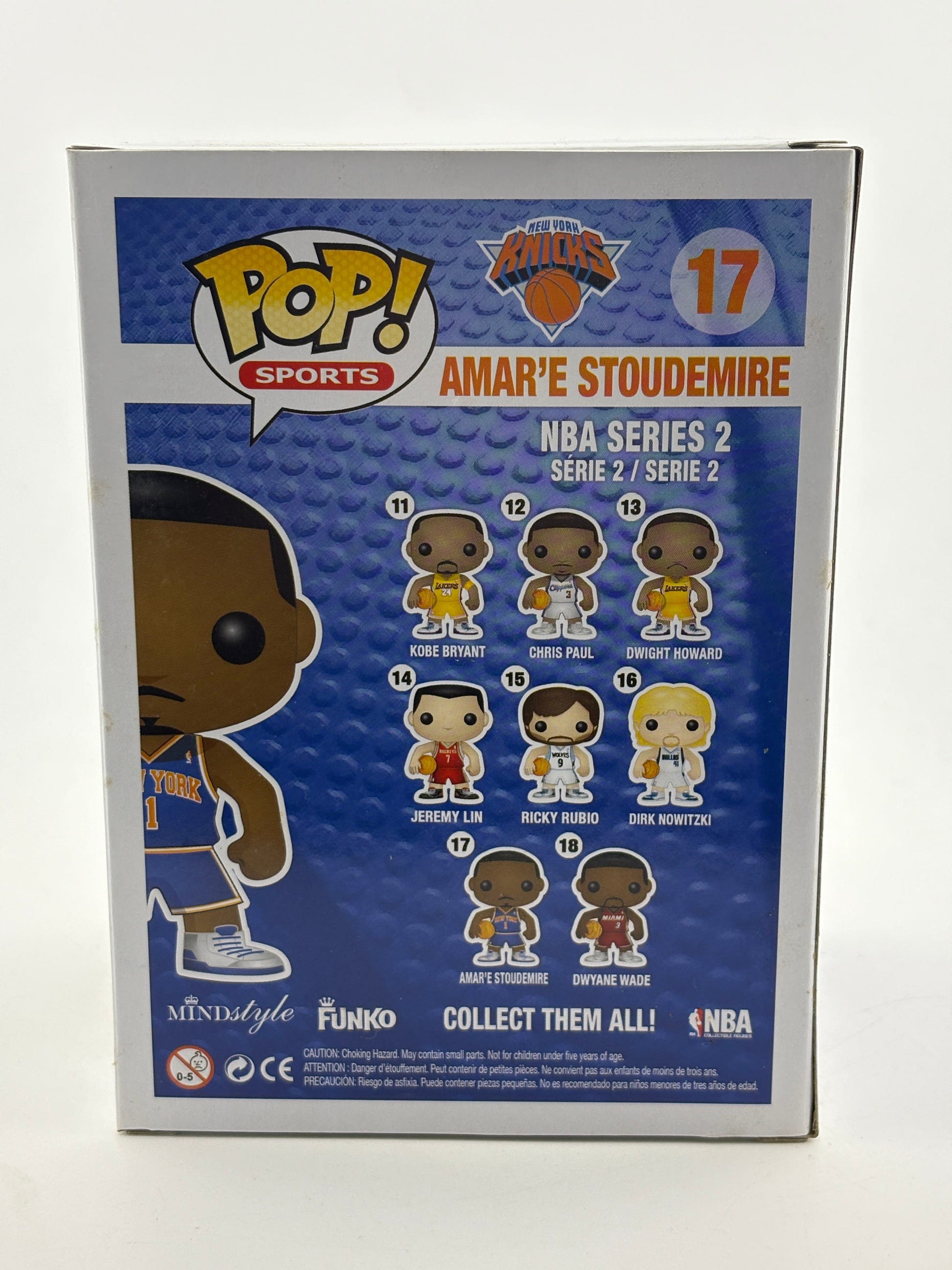 Funko POP! Sports NBA #17 Amar’e Stoudemire Vinyl Figure FRENLY BRICKS - Open 7 Days image 3