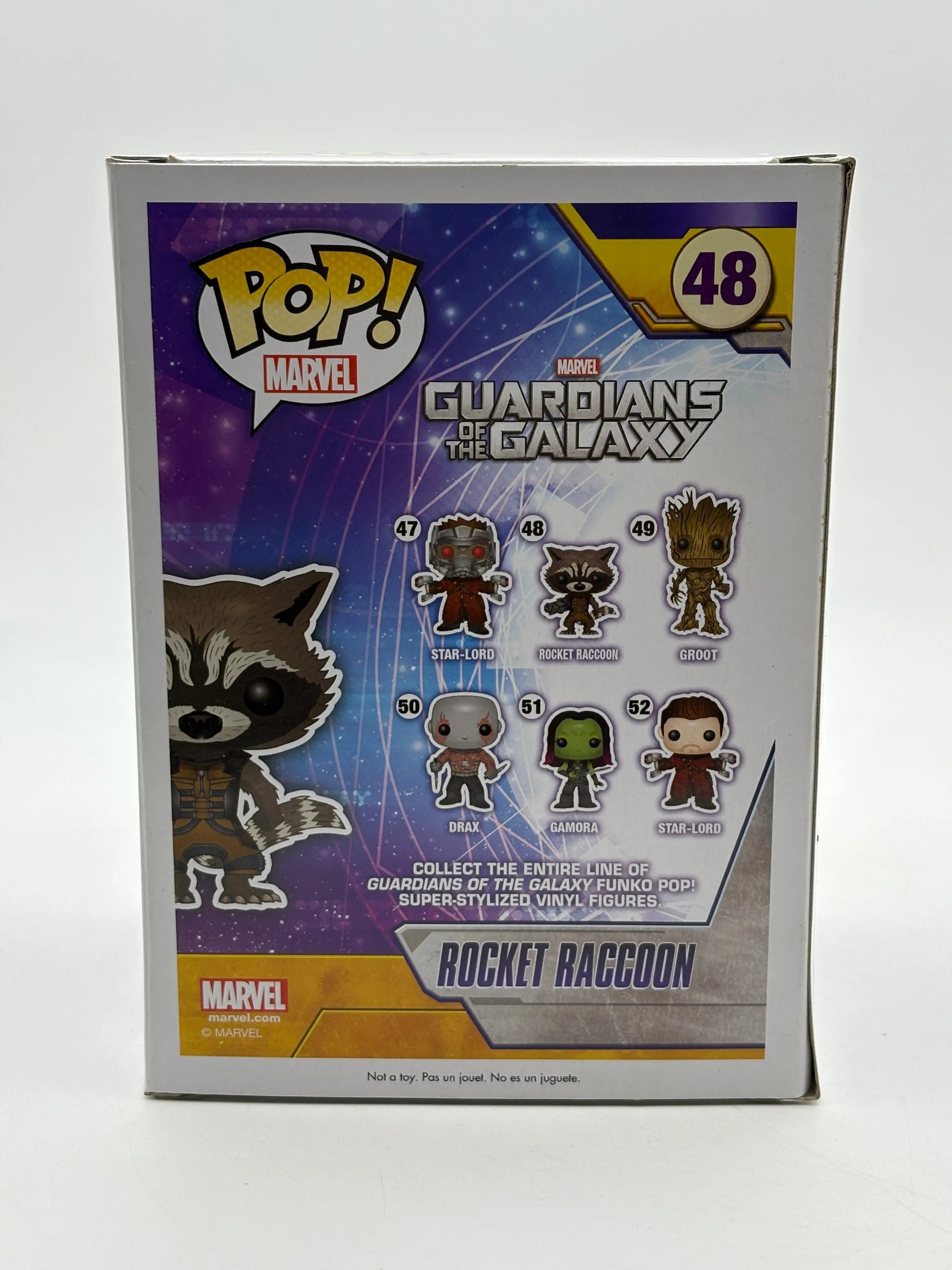 Funko POP! Marvel Guardians of the Galaxy #48 Rocket Raccoon FRENLY BRICKS - Open 7 Days