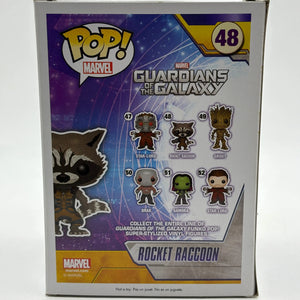 Funko POP! Marvel Guardians of the Galaxy #48 Rocket Raccoon FRENLY BRICKS - Open 7 Days