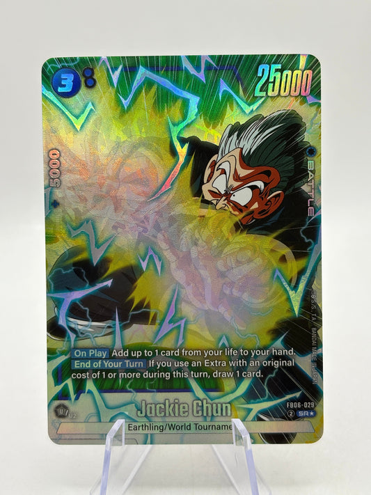 Dragon Ball Super Fusion World - Jackie Chun FB06-029 SR Alternate Art FRENLY BRICKS - Open 7 Days