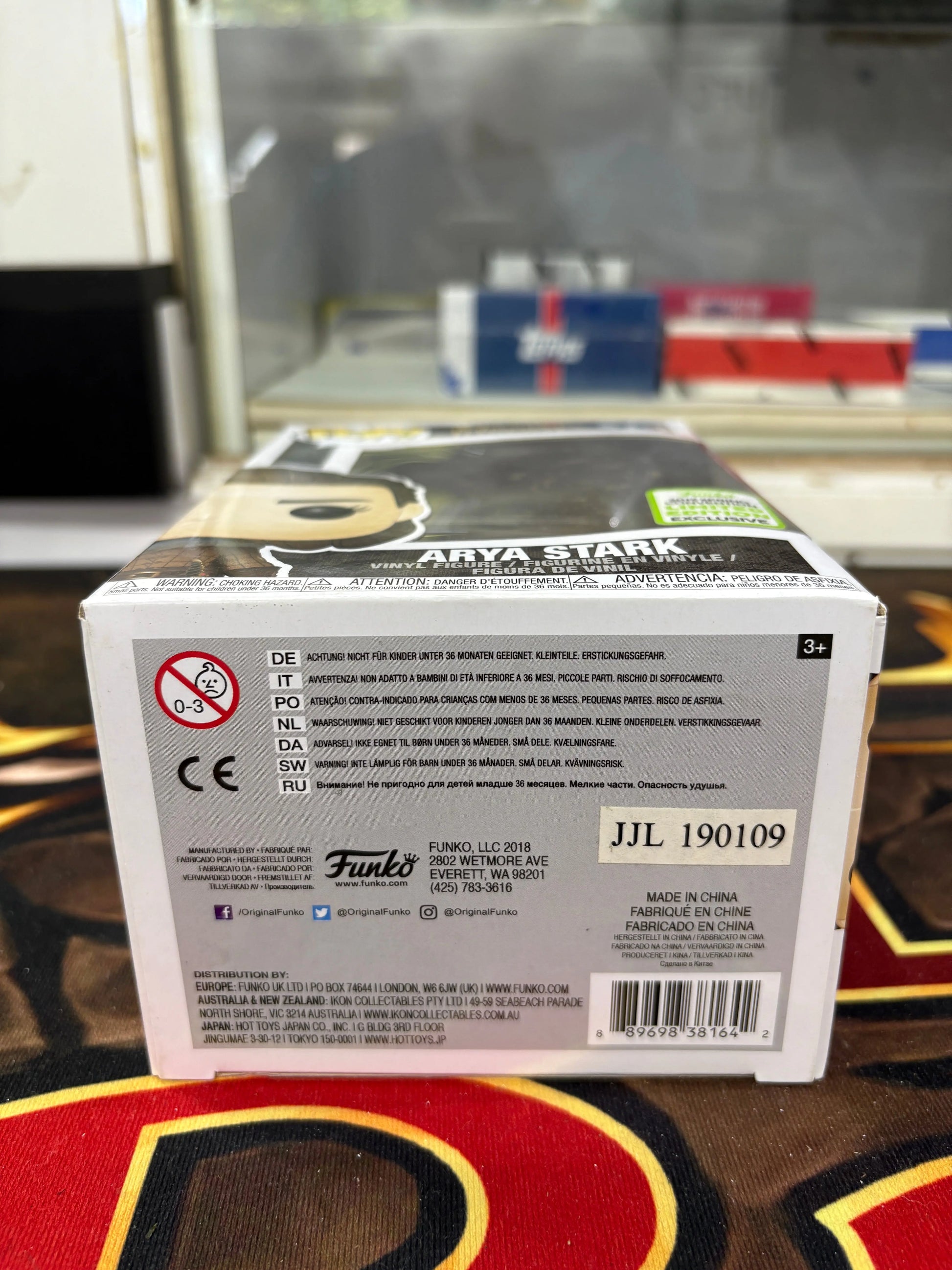 Funko Pop! Game Of Thrones Arya Stark #76 2019 Spring Convention Exclusive FRENLY BRICKS - Open 7 Days