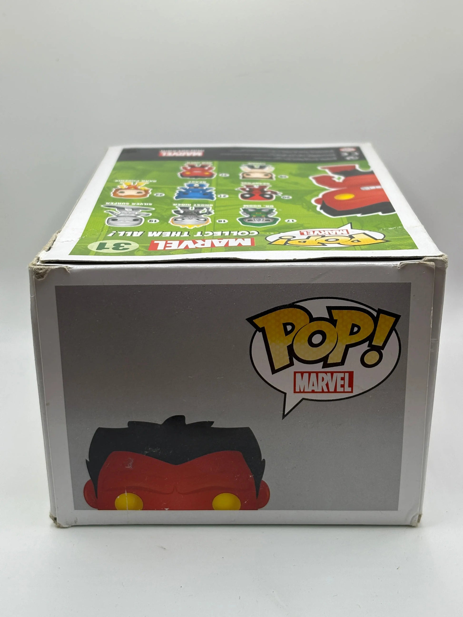 Funko POP! Marvel Marvel #31 Red Hulk *box damage see photos* FRENLY BRICKS - Open 7 Days