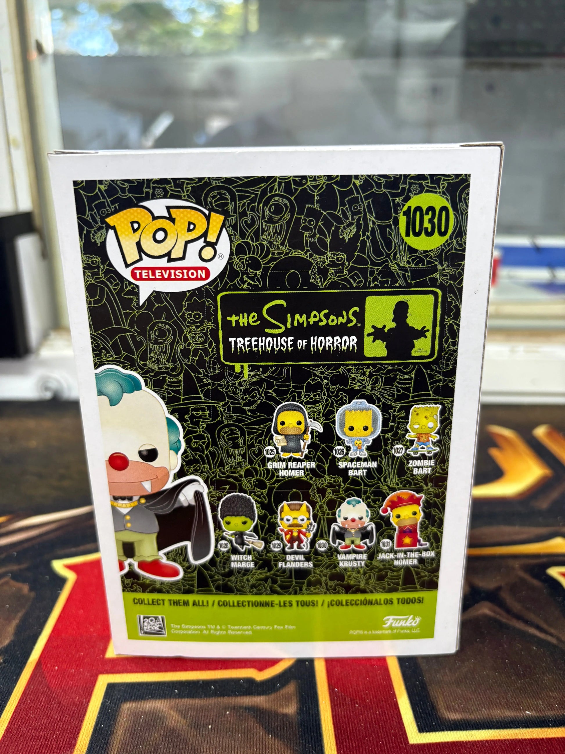 Funko Pop! Vinyl: The Simpsons - Vampire Krusty #1030 FRENLY BRICKS - Open 7 Days