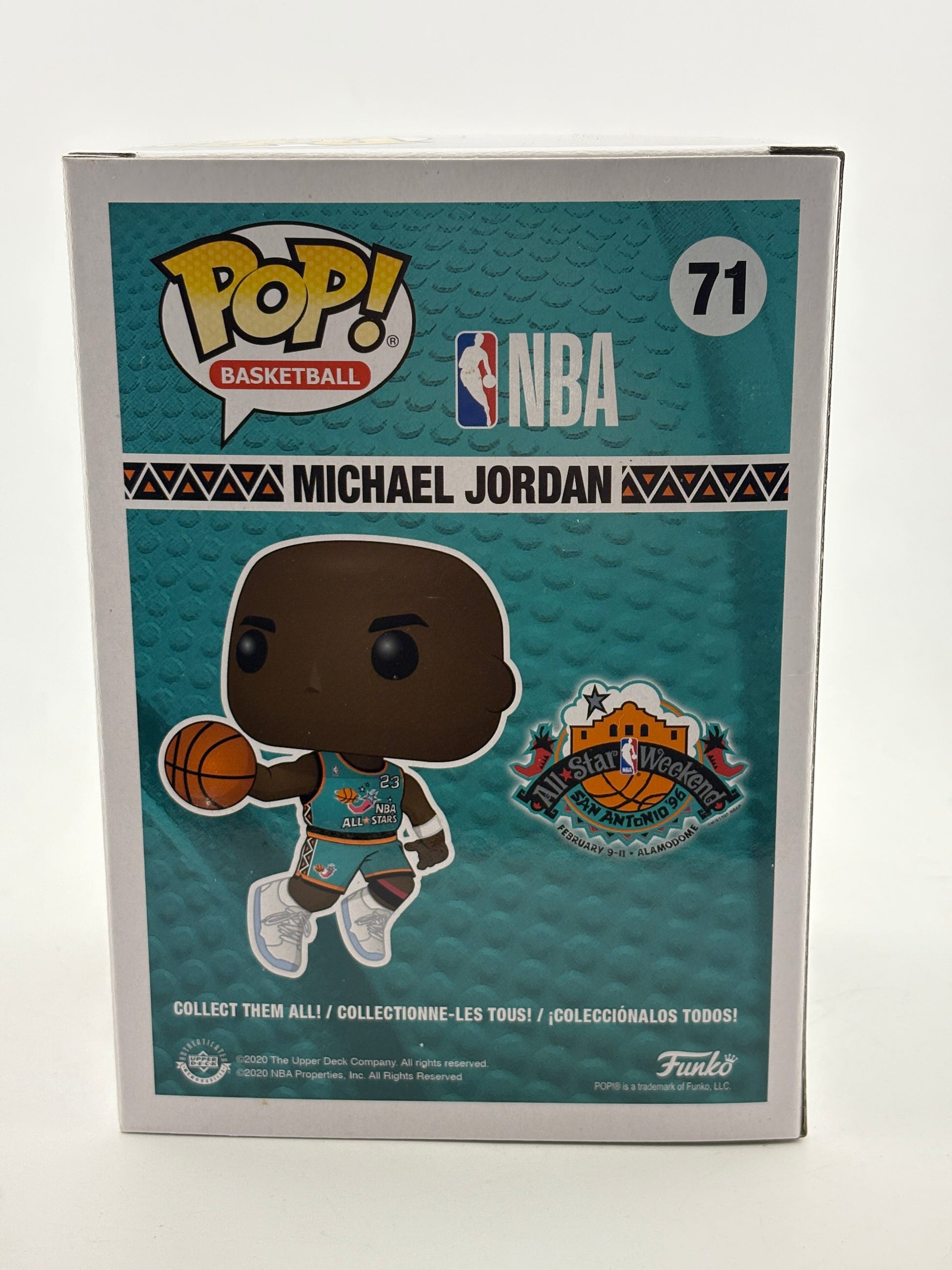 Funko POP! Basketball NBA All Star #71 Michael Jordan Upper Deck FRENLY BRICKS - Open 7 Days image 3