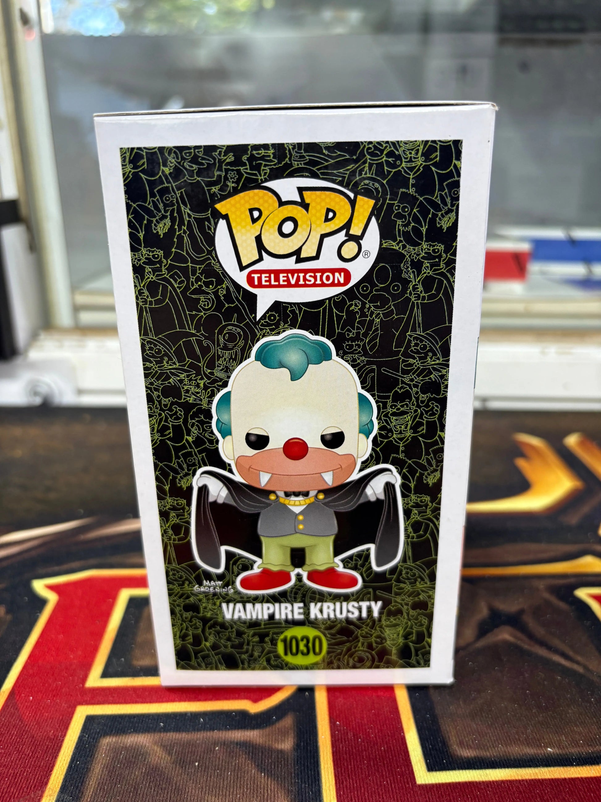 Funko Pop! Vinyl: The Simpsons - Vampire Krusty #1030 FRENLY BRICKS - Open 7 Days