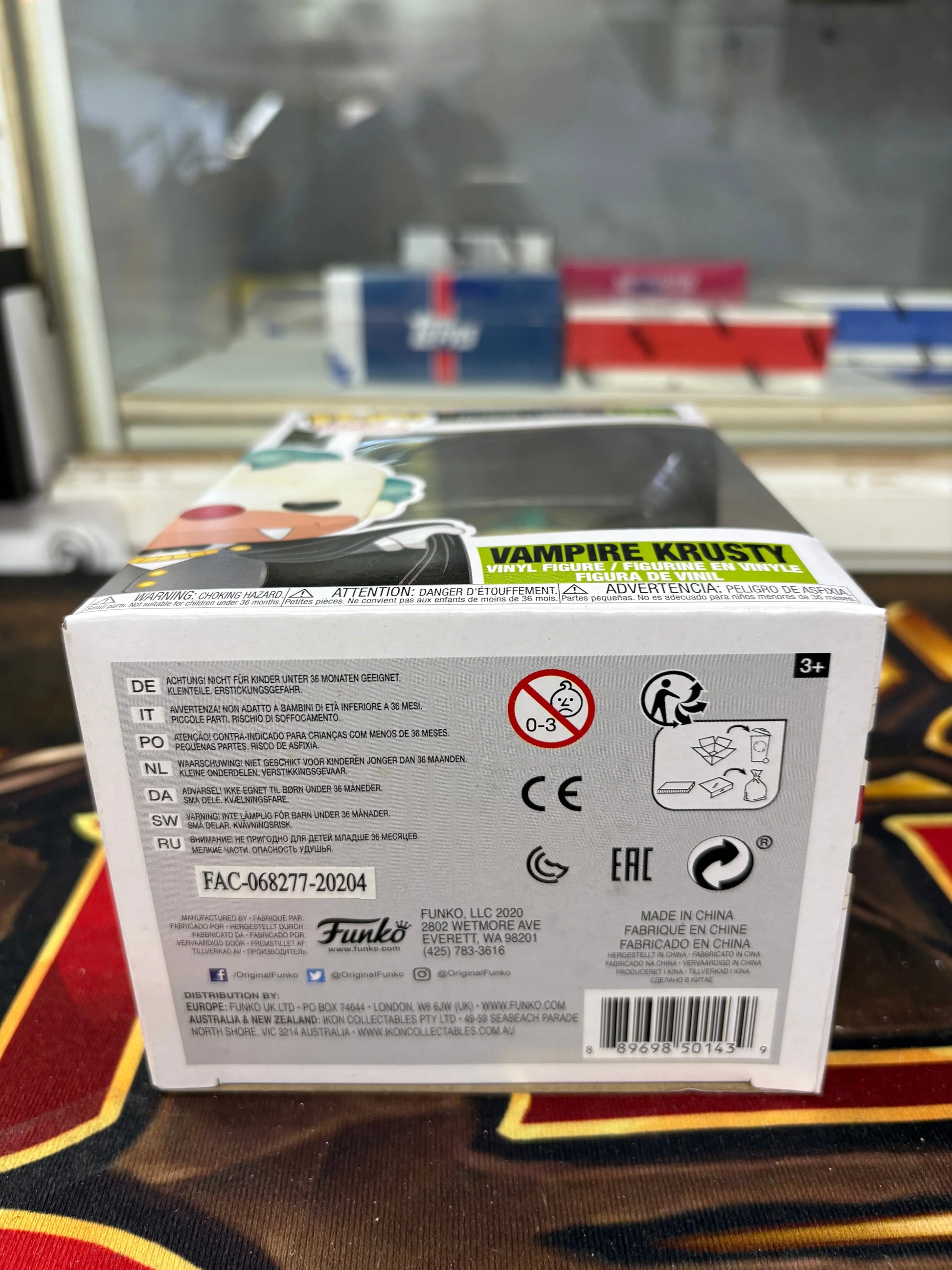 Funko Pop! Vinyl: The Simpsons - Vampire Krusty #1030 FRENLY BRICKS - Open 7 Days