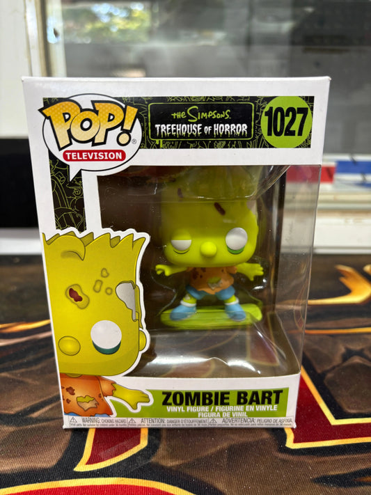 Funko POP! Television The Simpsons #1027 Zombie Bart FRENLY BRICKS - Open 7 Days