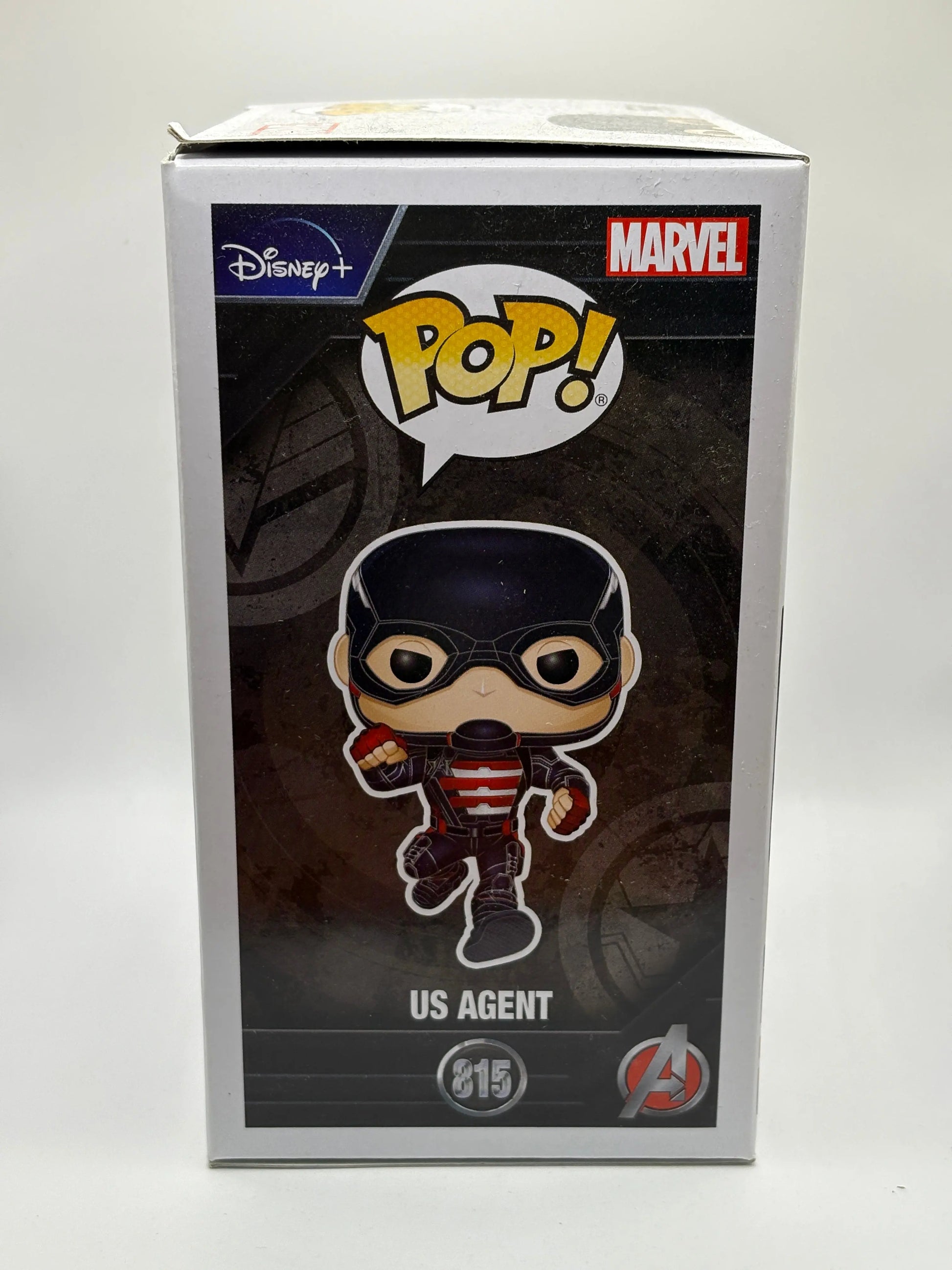 Funko POP! Marvel The Falcon and the Winter Soldier #815 US Agent FRENLY BRICKS - Open 7 Days