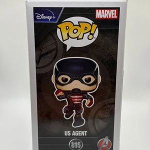 Funko POP! Marvel The Falcon and the Winter Soldier #815 US Agent FRENLY BRICKS - Open 7 Days