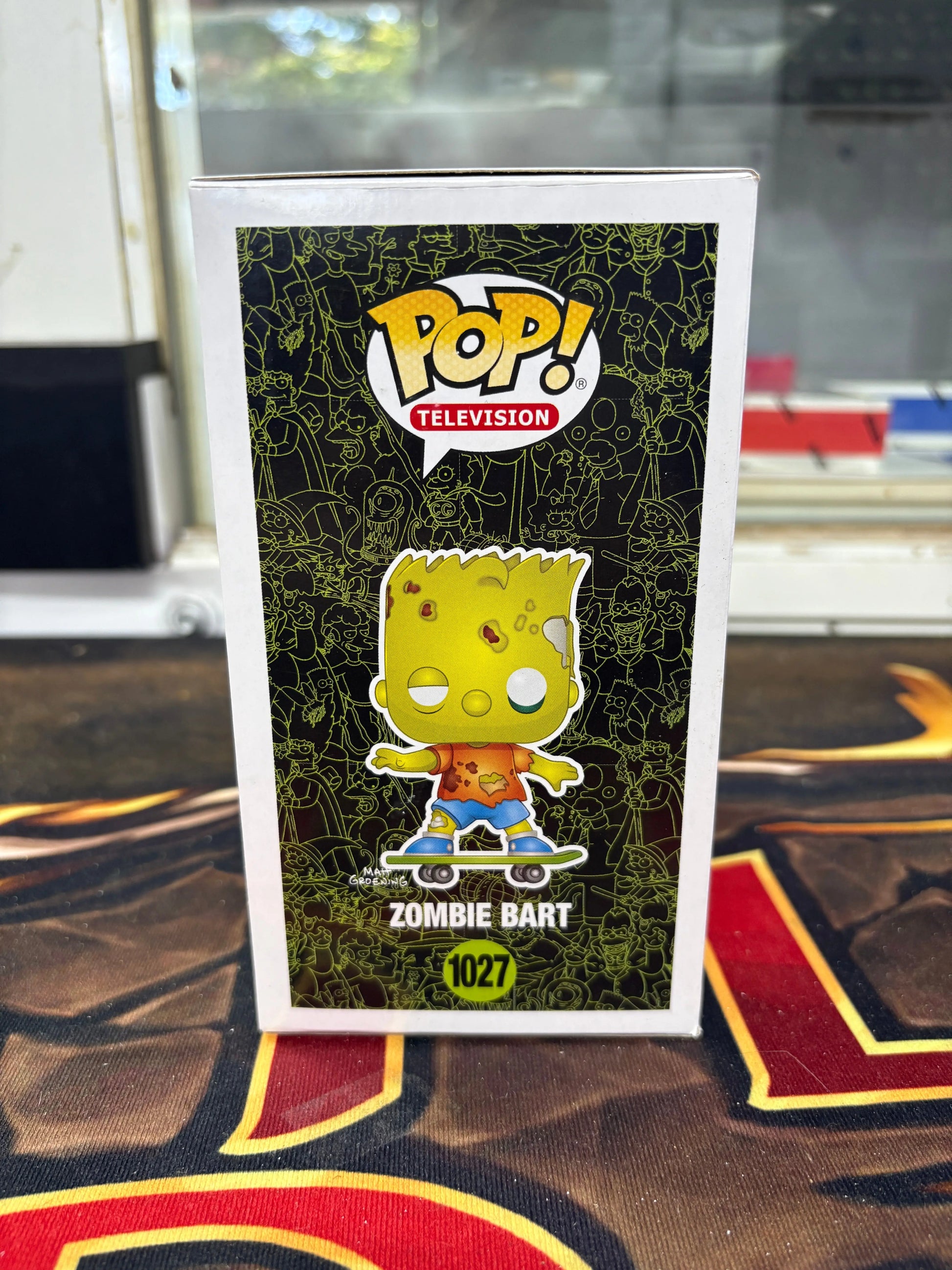 Funko POP! Television The Simpsons #1027 Zombie Bart FRENLY BRICKS - Open 7 Days