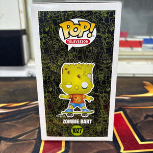 Funko POP! Television The Simpsons #1027 Zombie Bart FRENLY BRICKS - Open 7 Days