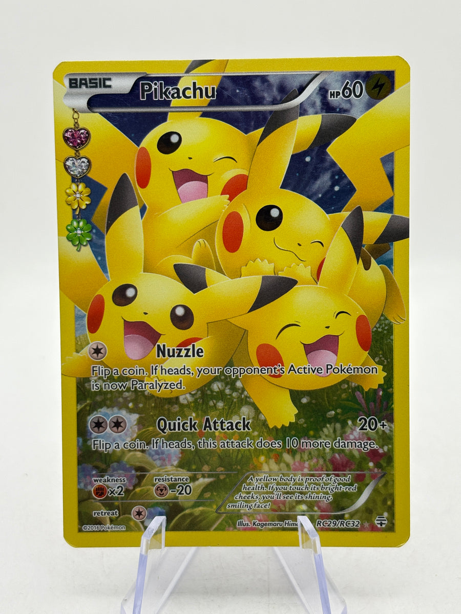 Pokémon TCG Generations - Pikachu RC29/RC32 Full Art Radiant Collection LP product image