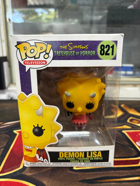 Funko Pop! The Simpsons Treehouse Of Horror Demon Lisa #821 Vinyl Figure FRENLY BRICKS - Open 7 Days