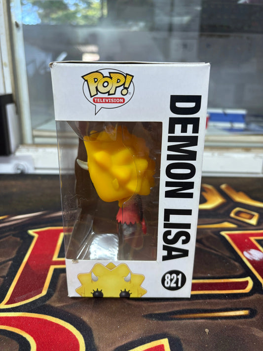 Funko Pop! The Simpsons Treehouse Of Horror Demon Lisa #821 Vinyl Figure FRENLY BRICKS - Open 7 Days
