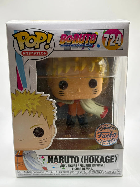 Funko POP! Animation Boruto Next Generation #724 Naruto Hokage Special Edition FRENLY BRICKS - Open 7 Days
