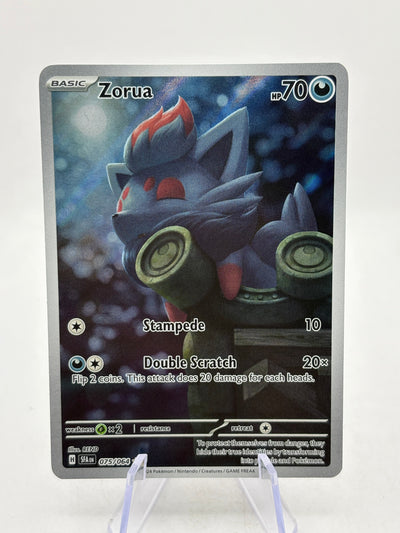 Pokémon TCG Shrouded Fable - Zorua 075/064 Illustration Rare NM product image