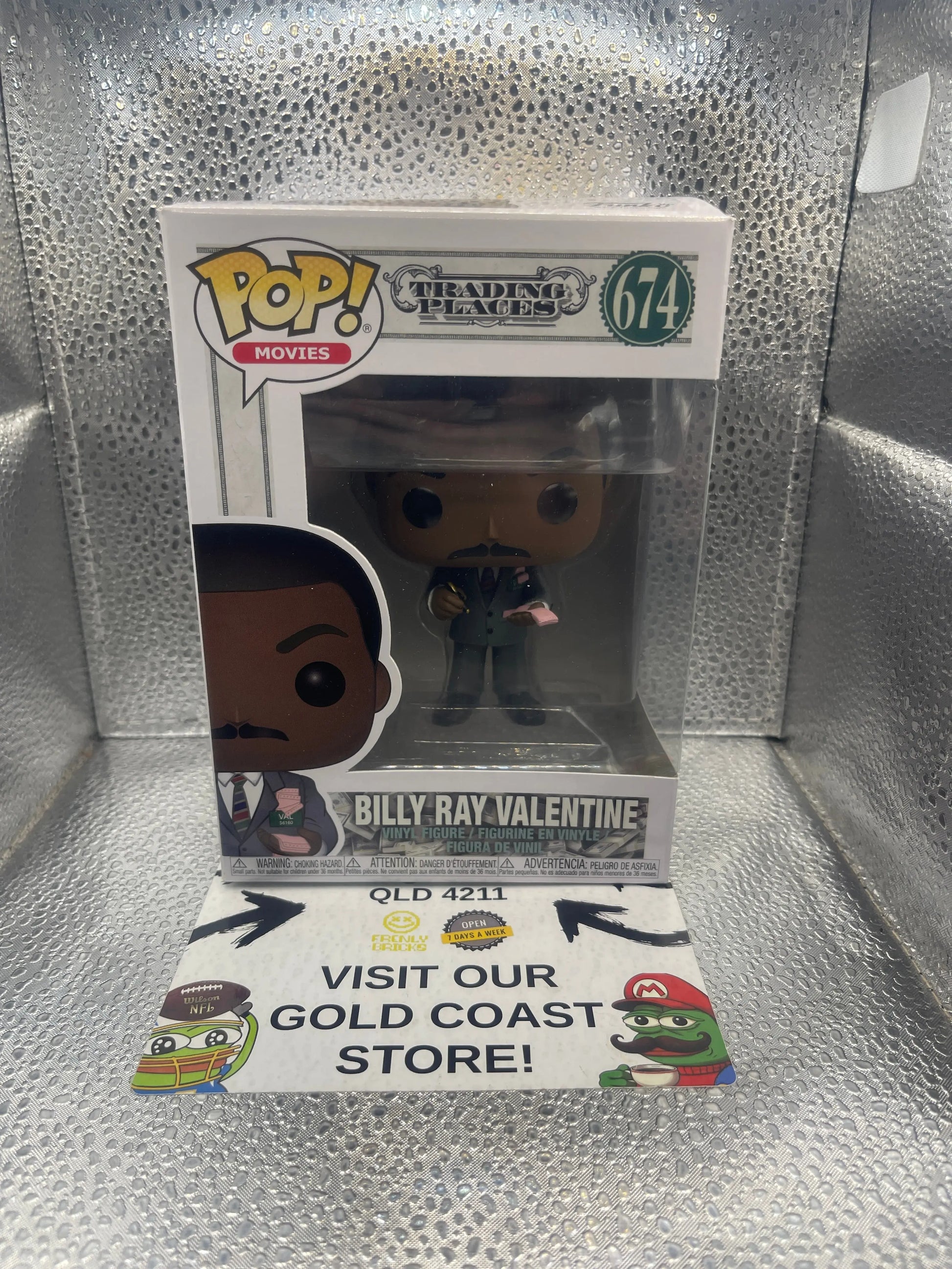 Funko POP! Trading Places Billy Ray Valentine 674 FRENLY BRICKS - Open 7 Days