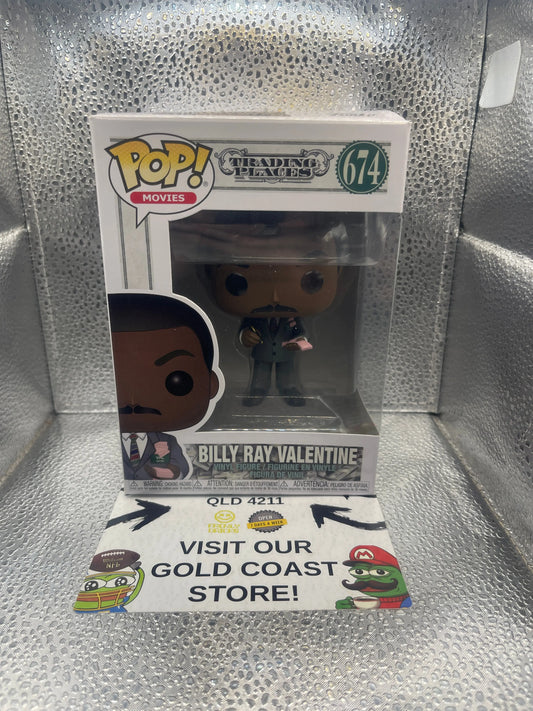 Funko POP! Trading Places Billy Ray Valentine 674 FRENLY BRICKS - Open 7 Days