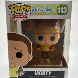 Funko POP! Animation Rick and Morty #113 Morty FRENLY BRICKS - Open 7 Days