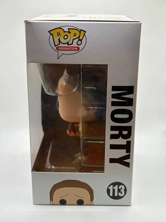 Funko POP! Animation Rick and Morty #113 Morty FRENLY BRICKS - Open 7 Days