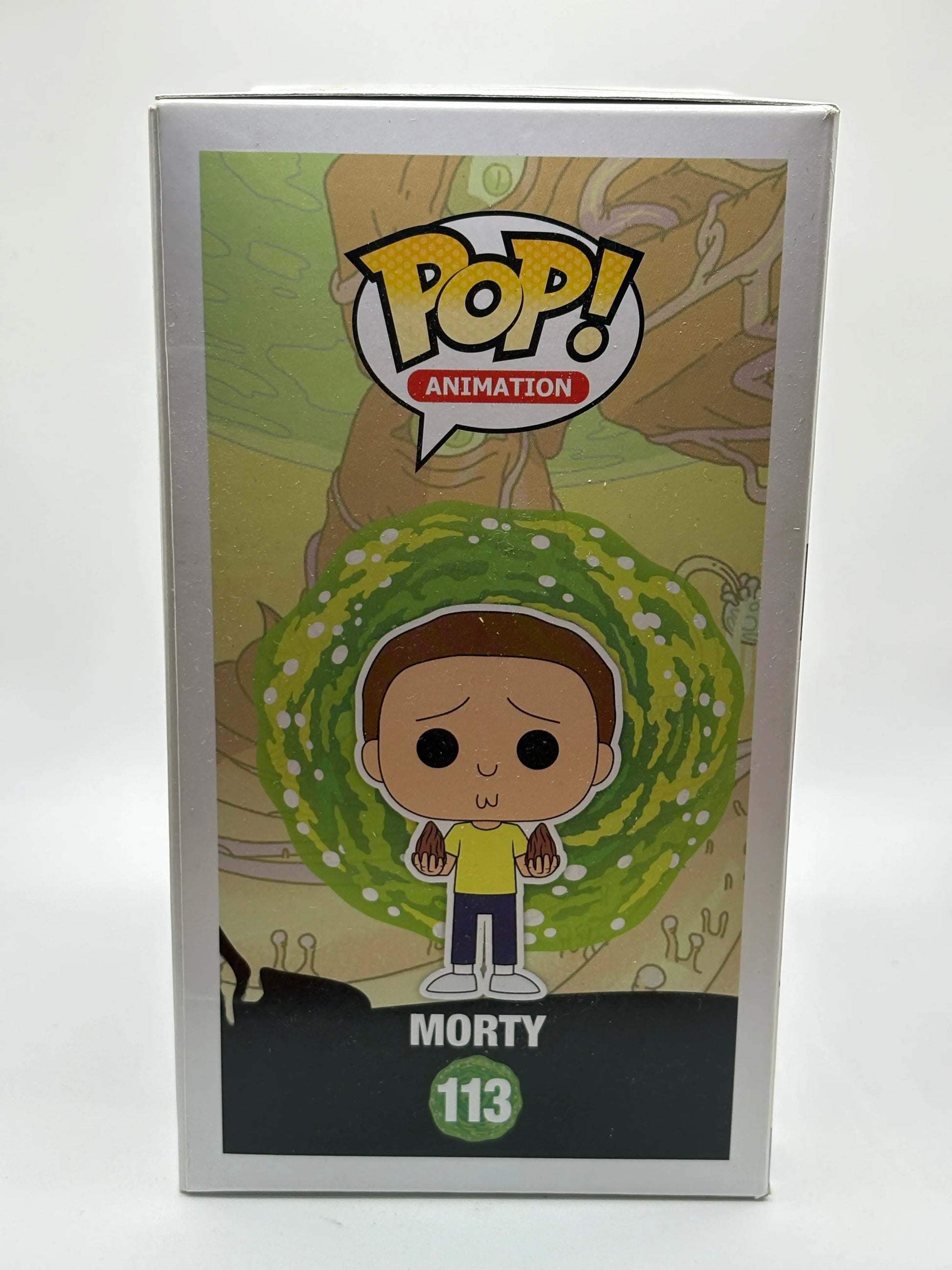 Funko POP! Animation Rick and Morty #113 Morty FRENLY BRICKS - Open 7 Days