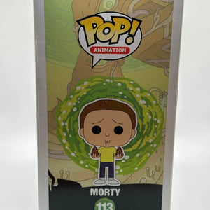 Funko POP! Animation Rick and Morty #113 Morty FRENLY BRICKS - Open 7 Days