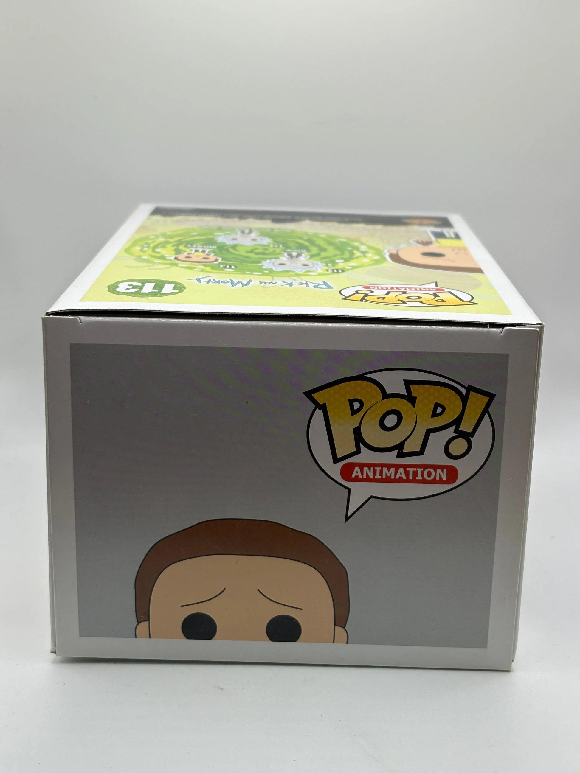 Funko POP! Animation Rick and Morty #113 Morty FRENLY BRICKS - Open 7 Days