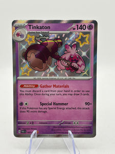 Pokemon TCG Paldean Fates - Tinkaton 167/091 Shiny NM