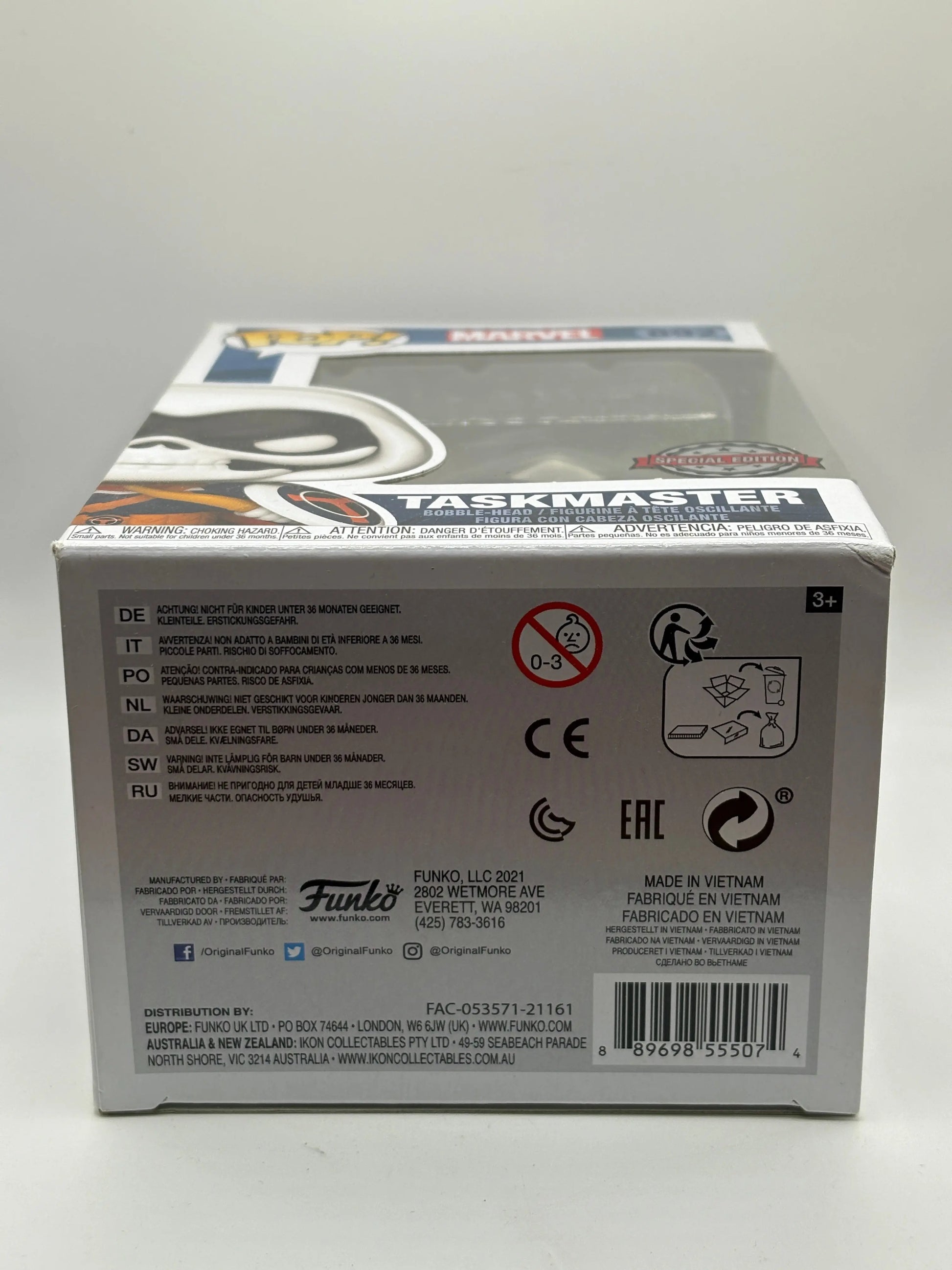 Funko POP! Heroes Marvel #892 Taskmaster Special Edition FRENLY BRICKS - Open 7 Days