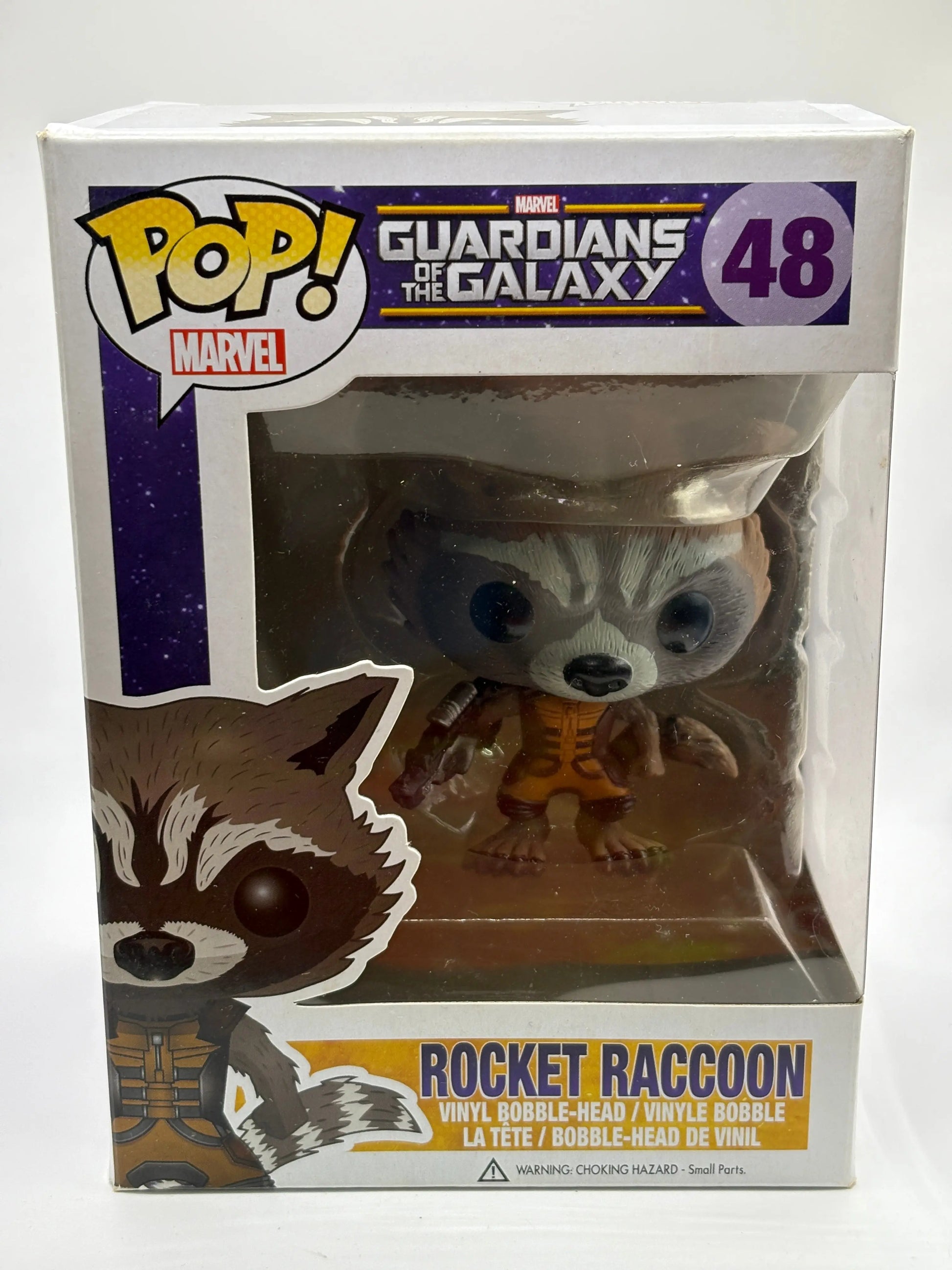 Funko POP! Marvel Guardians of the Galaxy #48 Rocket Raccoon FRENLY BRICKS - Open 7 Days