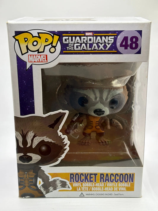 Funko POP! Marvel Guardians of the Galaxy #48 Rocket Raccoon FRENLY BRICKS - Open 7 Days