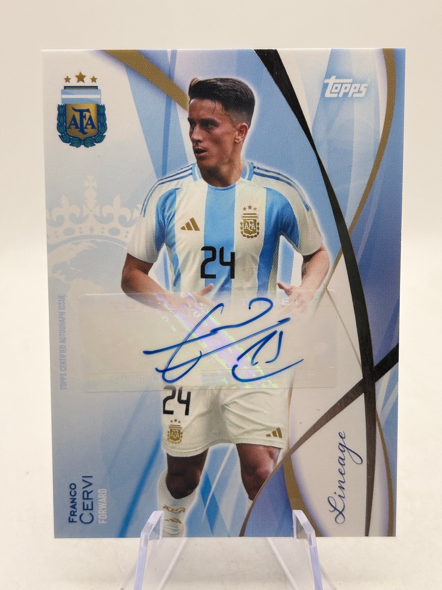 2024 Topps Lineage Argentina - Franco Cervi Autograph IA-FC image 5