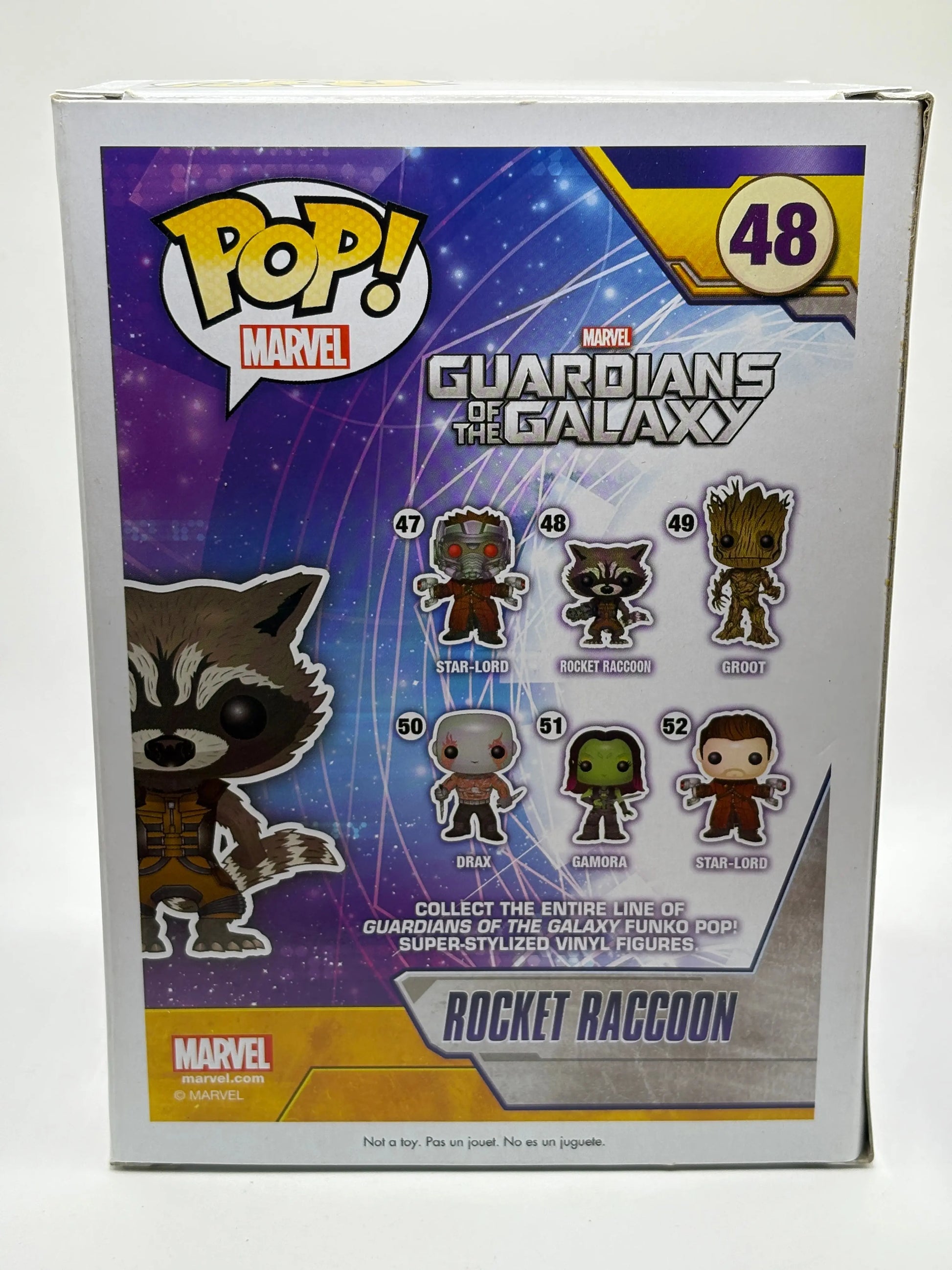Funko POP! Marvel Guardians of the Galaxy #48 Rocket Raccoon FRENLY BRICKS - Open 7 Days