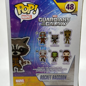 Funko POP! Marvel Guardians of the Galaxy #48 Rocket Raccoon FRENLY BRICKS - Open 7 Days