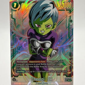Dragon Ball Super Fusion World - Cheelai : BR FB06-055 SR Alternate Art FRENLY BRICKS - Open 7 Days