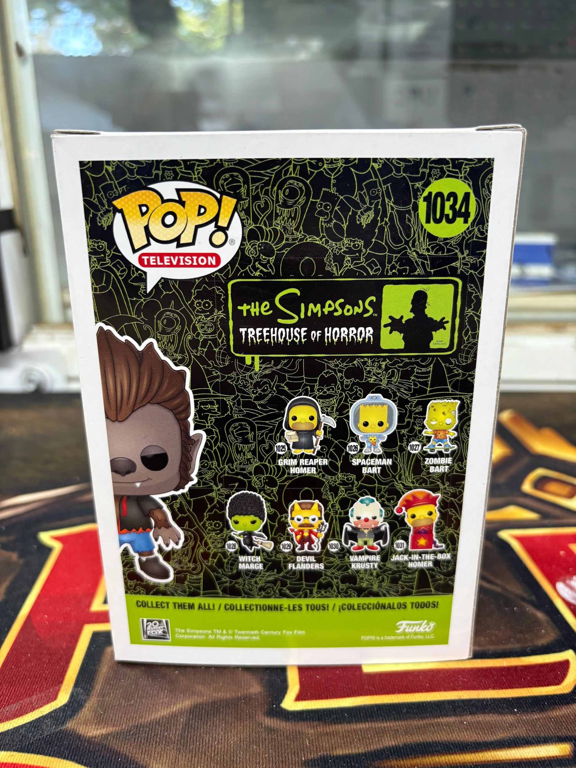 Funko POP! Werewolf Bart 1034 2020 Fall Convention exclusive NYCC FRENLY BRICKS - Open 7 Days