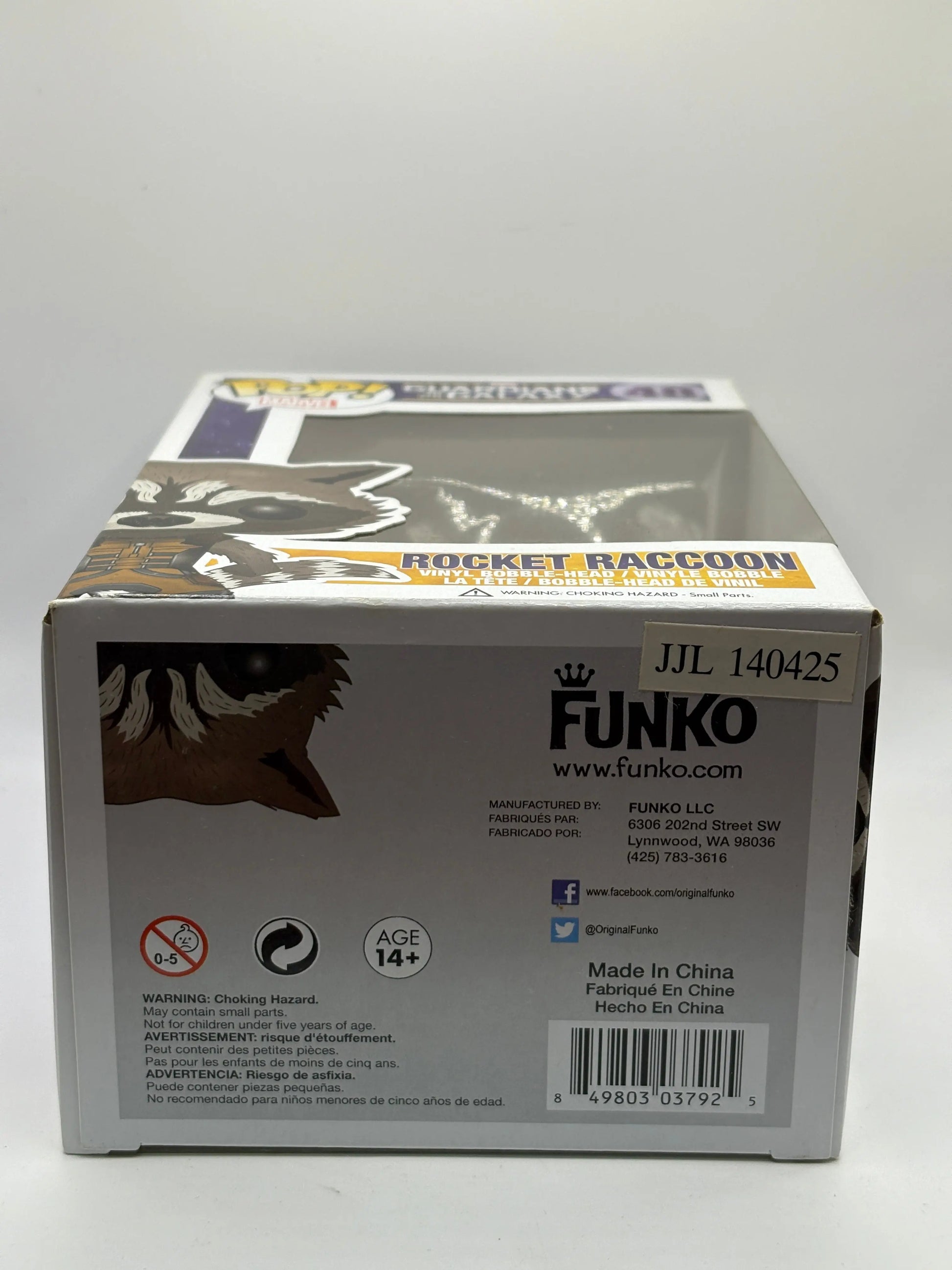 Funko POP! Marvel Guardians of the Galaxy #48 Rocket Raccoon FRENLY BRICKS - Open 7 Days