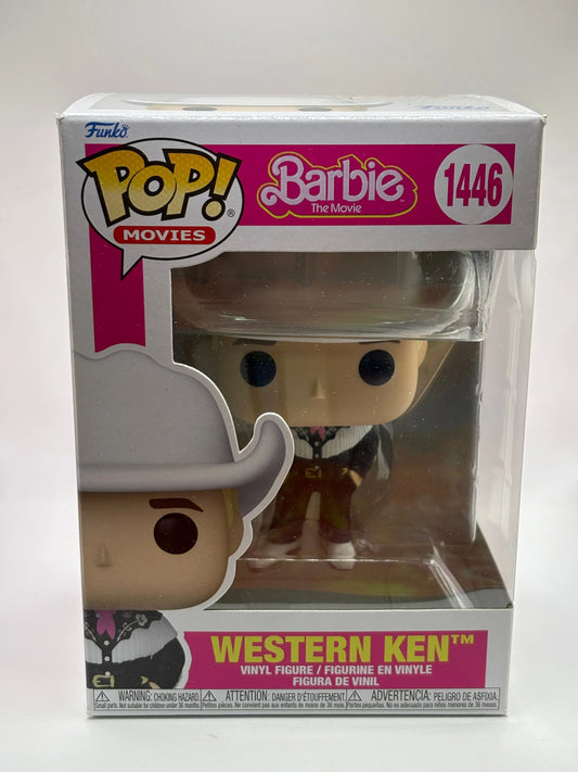 Funko POP! Movies Barbie The Movie #1446 Western Ken FRENLY BRICKS - Open 7 Days