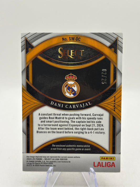 2024-25 Panini Select La Liga - Dani Carvajal Patch /25 SW-DC image 2