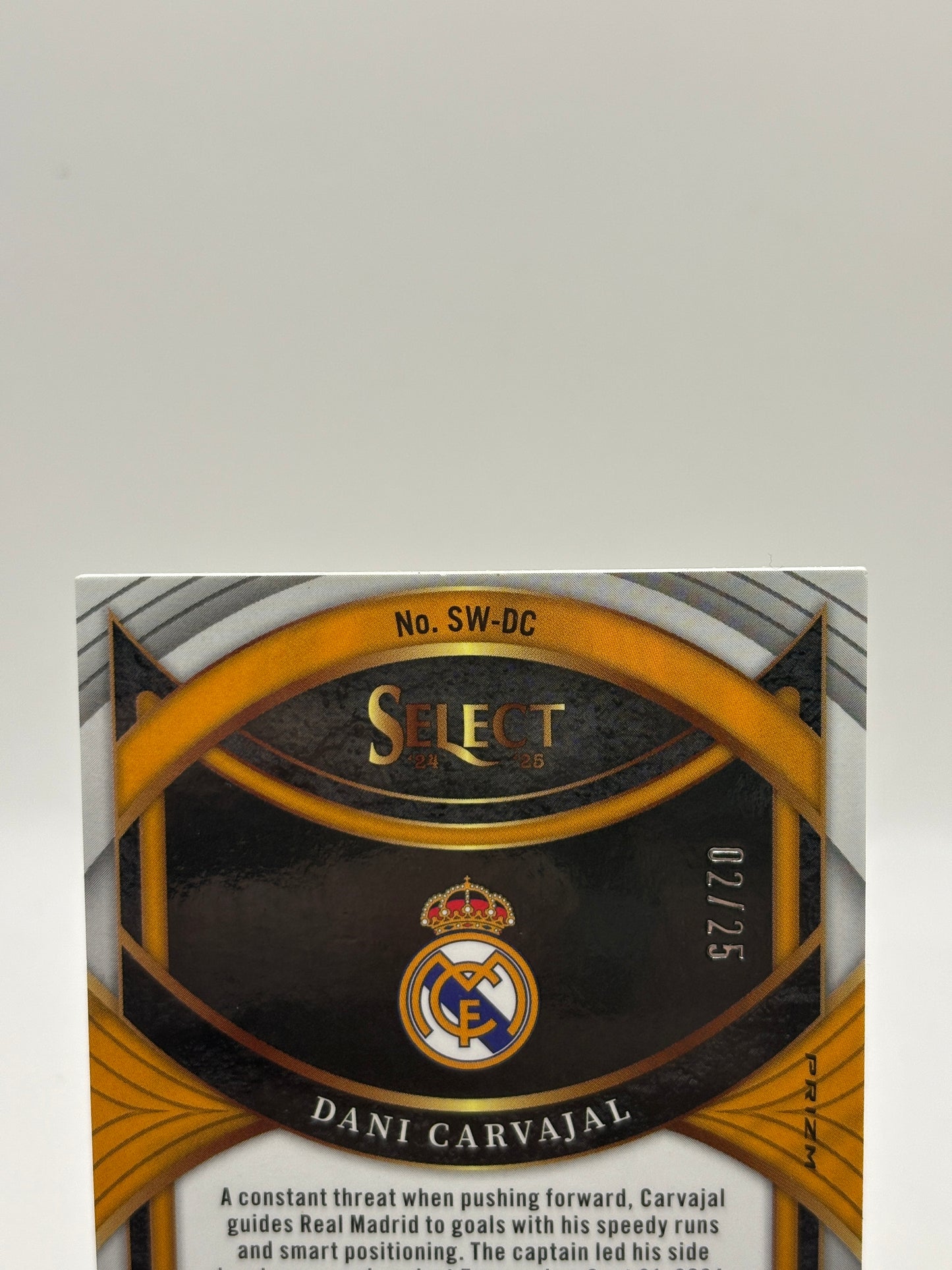 2024-25 Panini Select La Liga - Dani Carvajal Patch /25 SW-DC image 7