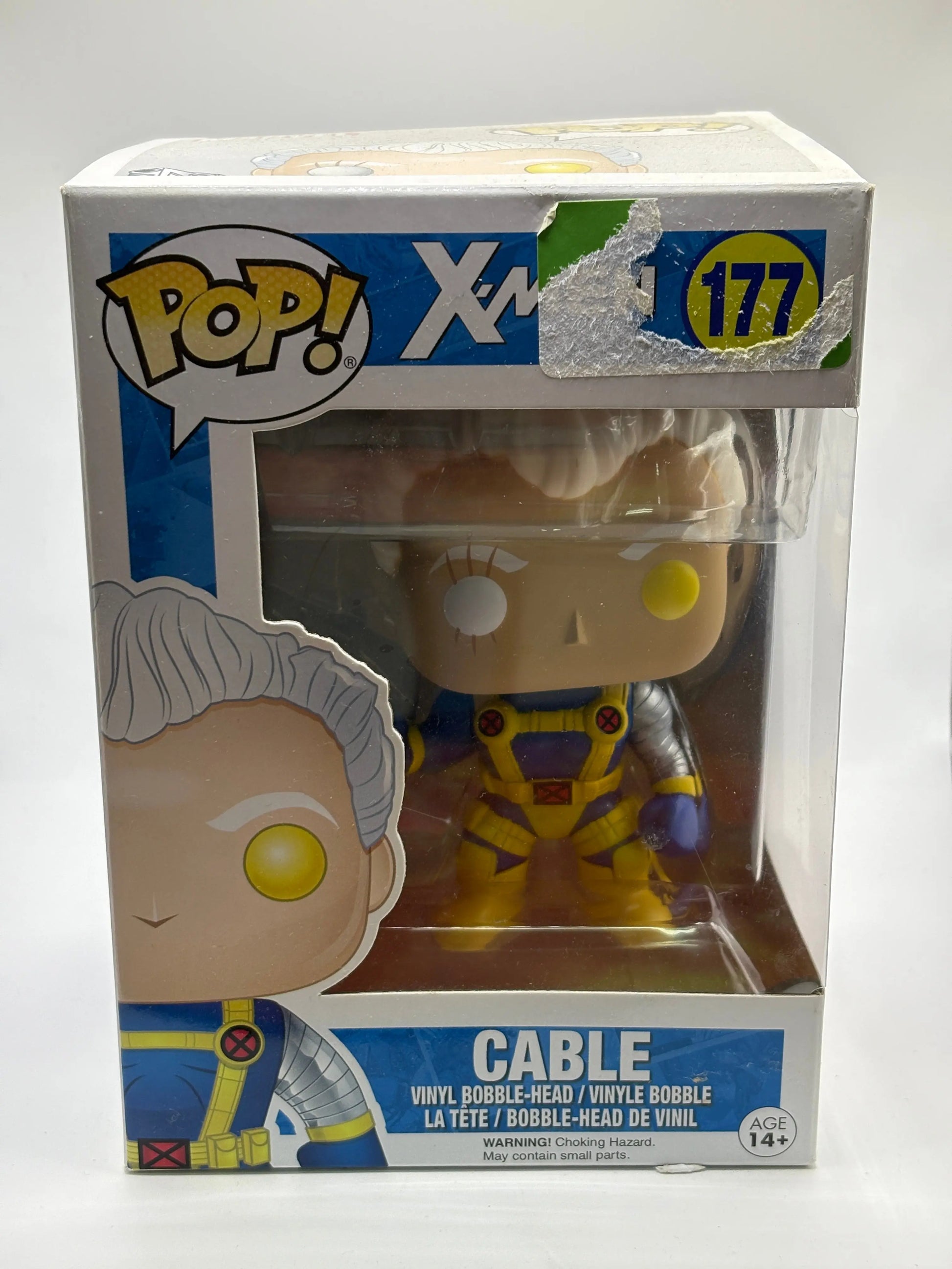 Funko POP! Marvel X-men #177 Cable *box damage FRENLY BRICKS - Open 7 Days