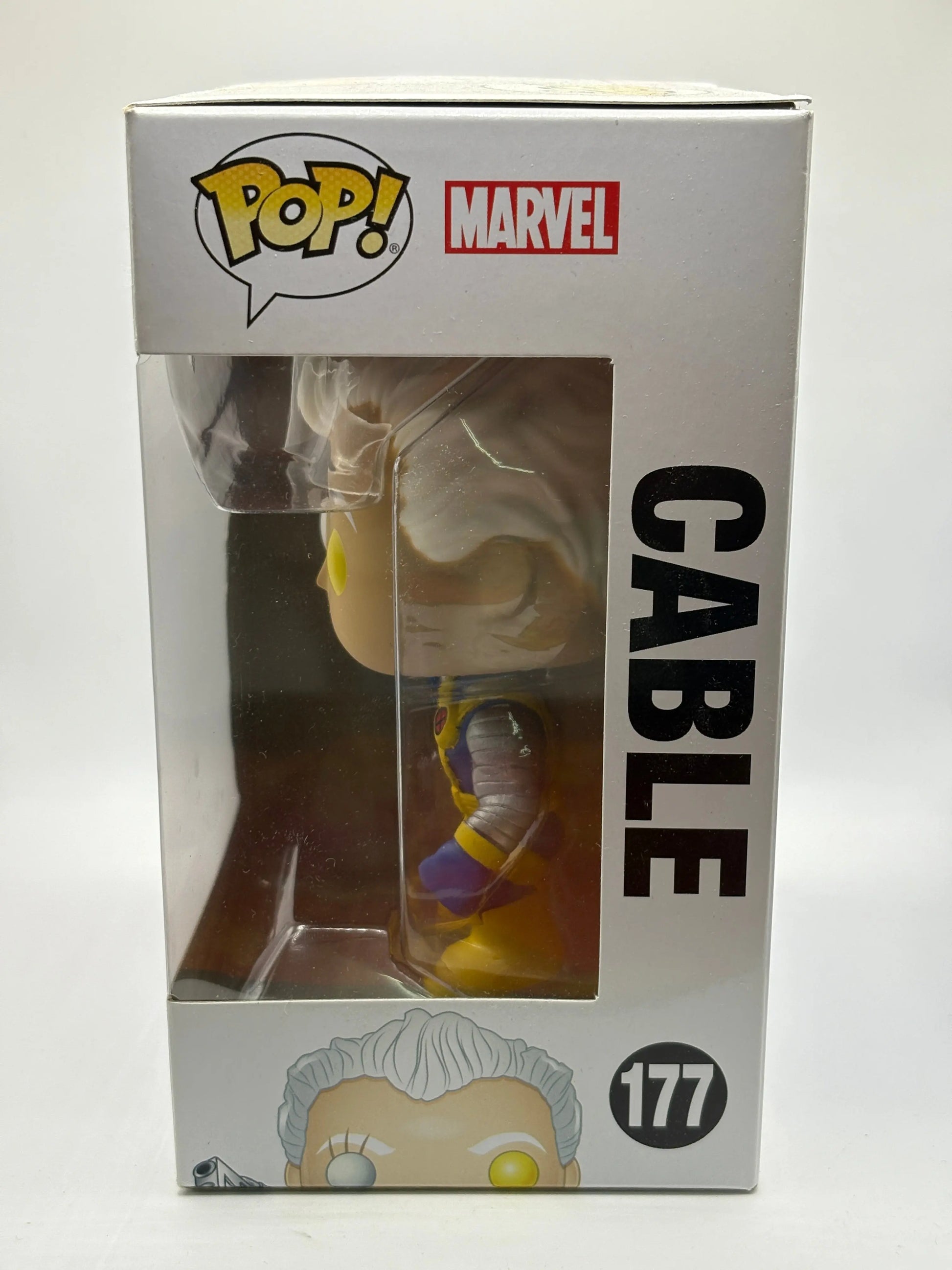 Funko POP! Marvel X-men #177 Cable *box damage FRENLY BRICKS - Open 7 Days