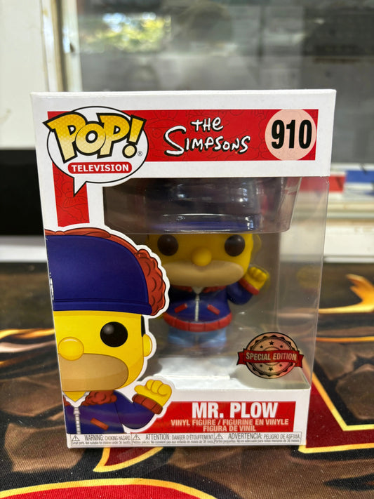 Funko POP! Television The Simpsons #910 Mr. Plow SE FRENLY BRICKS - Open 7 Days