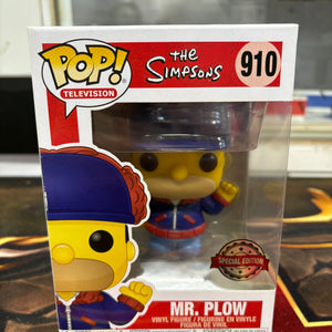 Funko POP! Television The Simpsons #910 Mr. Plow SE FRENLY BRICKS - Open 7 Days