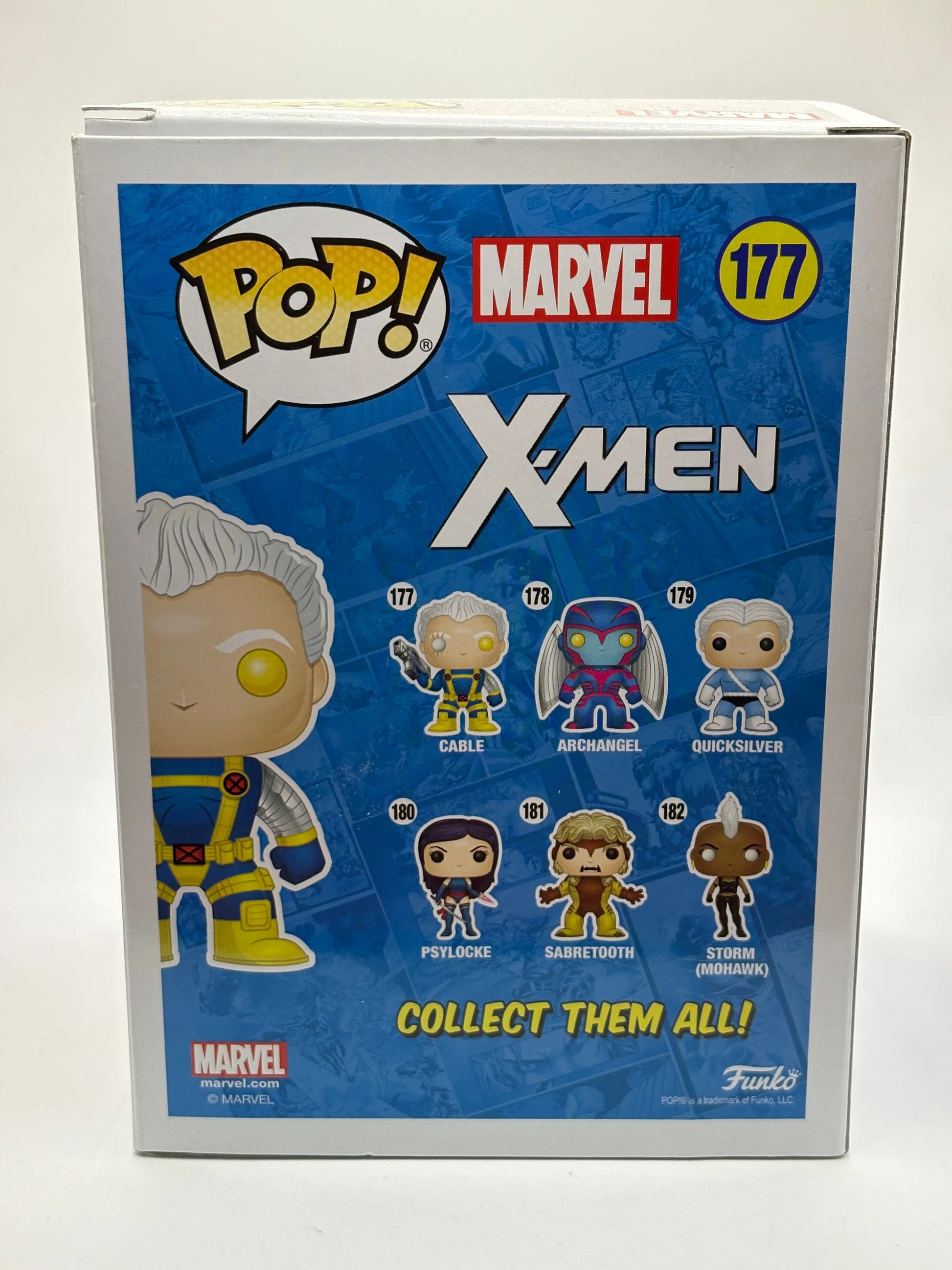Funko POP! Marvel X-men #177 Cable *box damage FRENLY BRICKS - Open 7 Days