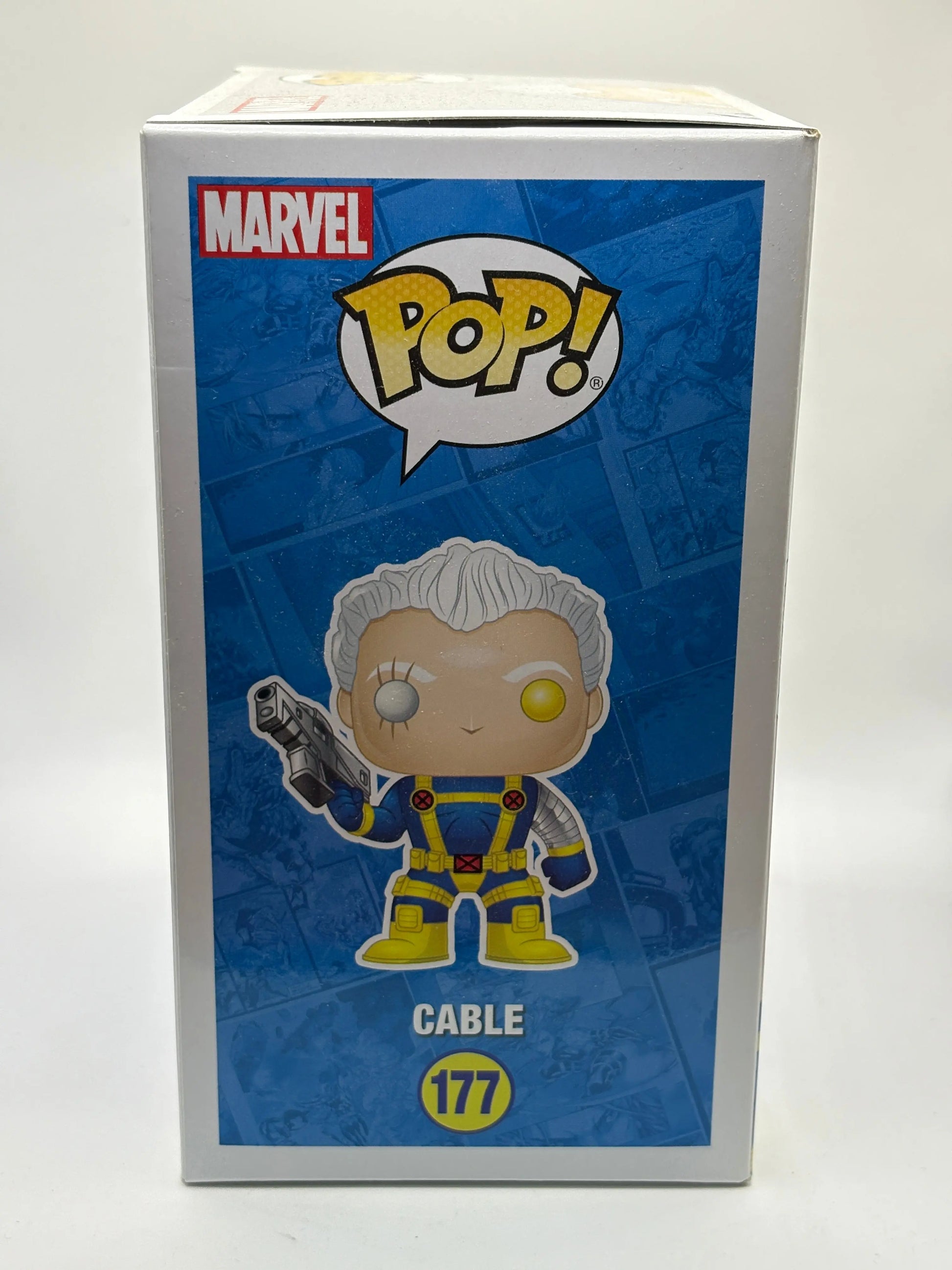Funko POP! Marvel X-men #177 Cable *box damage FRENLY BRICKS - Open 7 Days