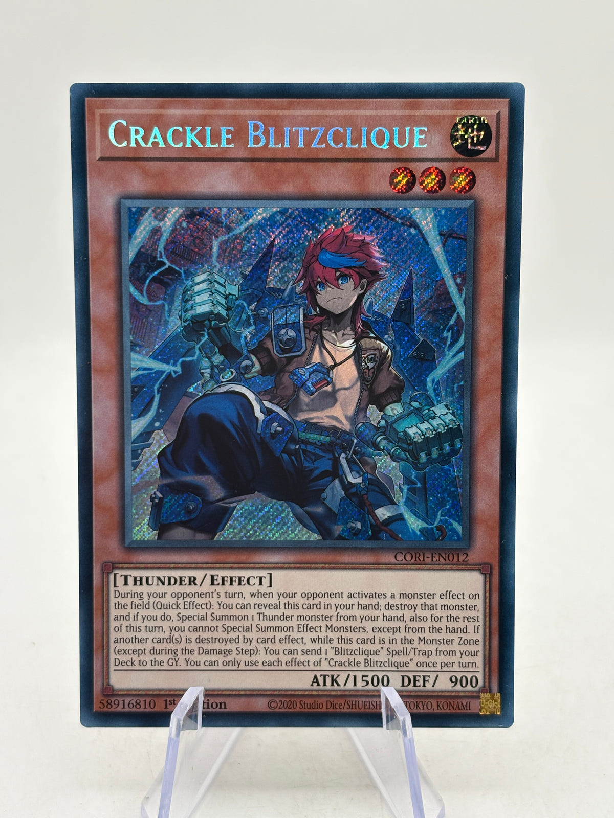 Yu-Gi-Oh! Crackle Blitzclique CORI-EN012 1st Edition product image image 1