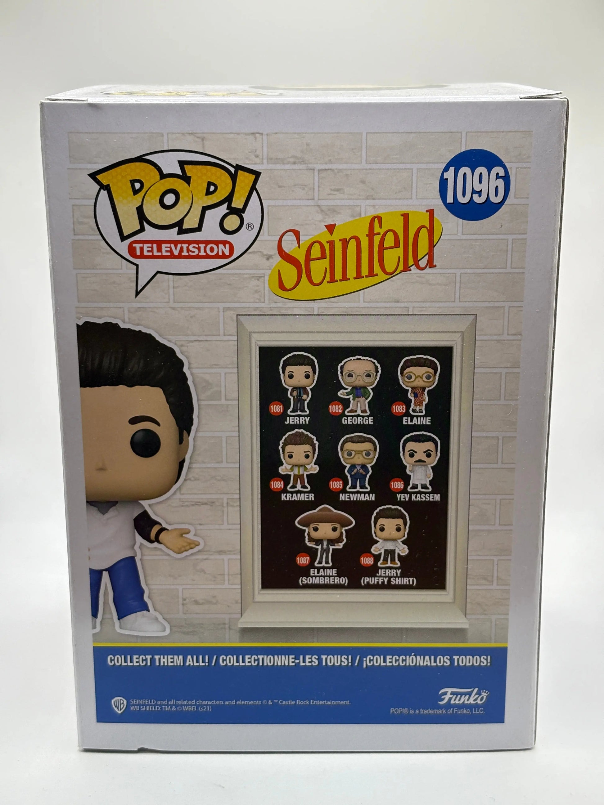 Funko POP! Television Seinfeld #1096 Jerry Special Edition FRENLY BRICKS - Open 7 Days