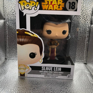 Funko Pop! Vinyl #18 Slave Leia Star Wars FRENLY BRICKS - Open 7 Days