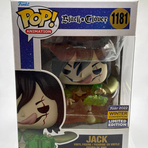 Funko POP! Animation Black Clover #1181 Jack 2022 Winter Convention FRENLY BRICKS - Open 7 Days